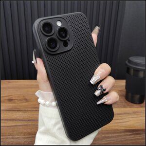 Matte Black Perforated Case